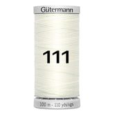 Gutermann super sterk naaigaren | 100m | 111 ivoor naaigaren GM - 100 - SS - M782 - 111 4008015160821